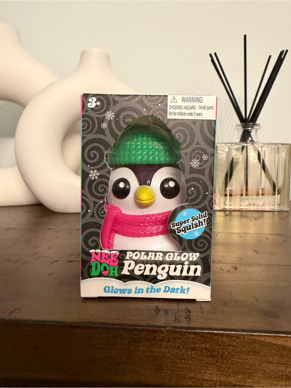 Nee Doh Polar Glow Penguin